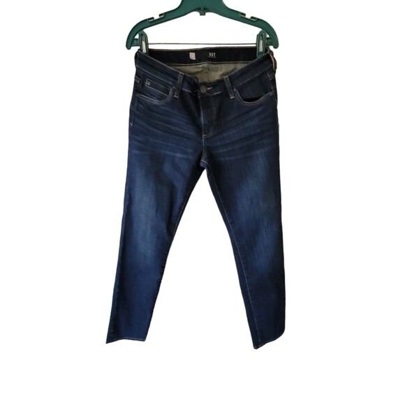 Kut From The Kloth Jeans Catherine Boyfriend Mid Rise‎ Denim Blue Size 4 - Picture 2 of 6